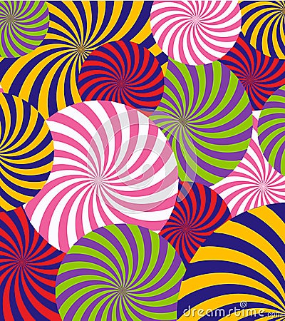 Vector Pop Art Abstract Pattern Background Illustration Vector Illustration