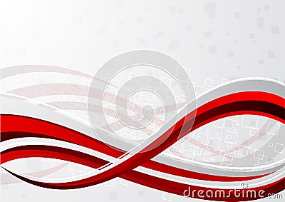 Vector red background Vector Illustration