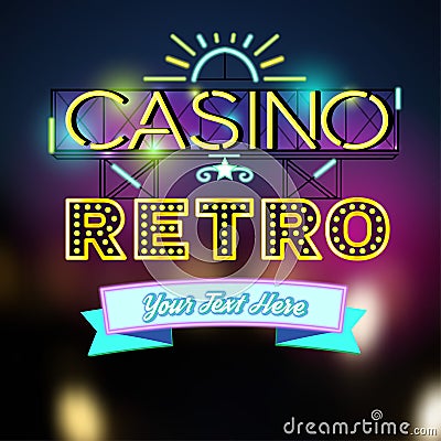 Vector Retro Banner Vector Illustration