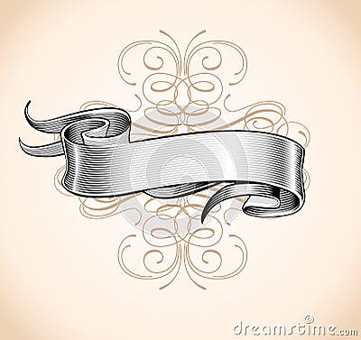 Vector Ribbon Vector Illustration