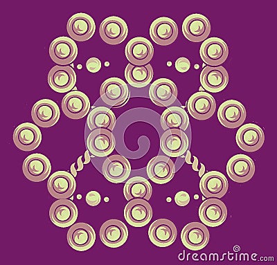 Seamless background with Arabic or Islamic ornaments style pattern. Stock Photo