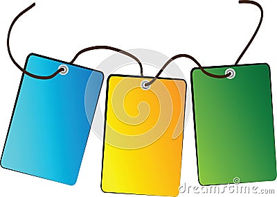 Vector Sale Tags / Labels Vector Illustration