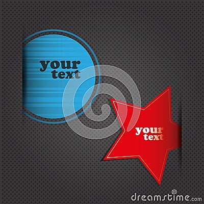 Vector Sales Labels Vector Illustration