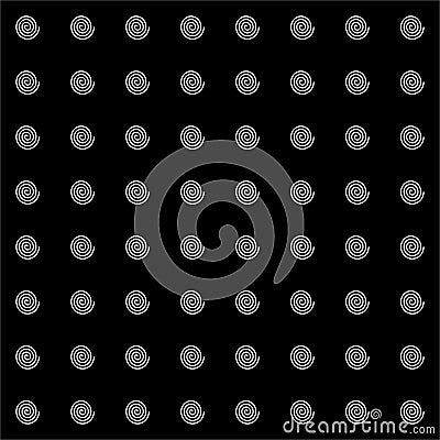 Vector seamless abstract pattern black and white. abstract background wallpaper. Vector Illustration