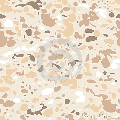 Vector seamless animal pastel beige pattern. Vector Illustration