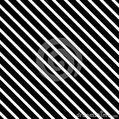 Vector seamless diagonal lines pattern black and white. abstract background wallpaper. vector illustration. Vector Illustration