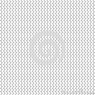 Vector seamless geometric pattern. Abstract line texture. Black-and-white background. Monochrome design. Vector Illustration