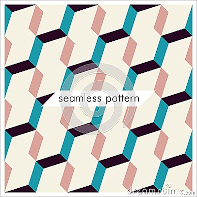 Vector seamless geometrical patterns. Abstract fashion texture_18 Vector Illustration