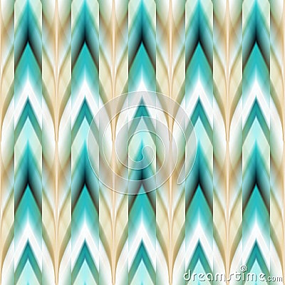 Vector seamless ikat ethnic pattern Vector Illustration