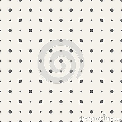 Vector seamless pattern. Polka Dots. Vector Illustration