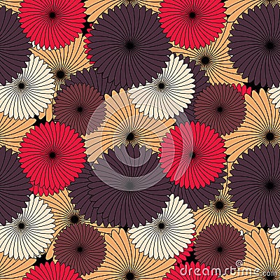 Vector seamless pattern. Abstract stylish Vector Illustration