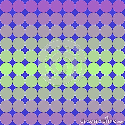 Vector seamless pattern gradient circles Vector Illustration