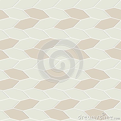 Vector seamless pattern. Modern stylish texture. Repeating geometric background with hexagon boxes. Vector Illustration