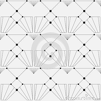 Vector seamless pattern. Modern stylish texture Vector Illustration