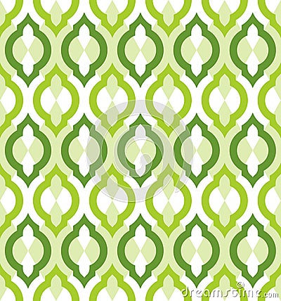 Vector seamless pattern. Moroccan style. Vector Illustration