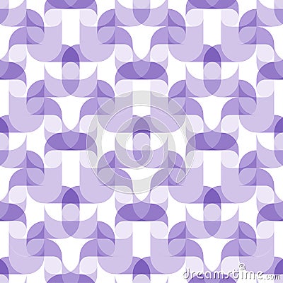 Vector seamless pattern of regular radial waves swirl geometric shapes Vector Illustration