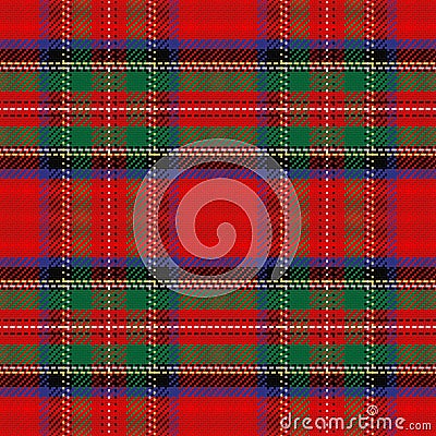 Vector seamless pattern Scottish tartan Vector Illustration