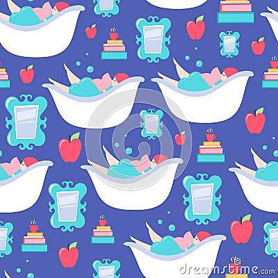 Vector seamless pattern Vector Illustration