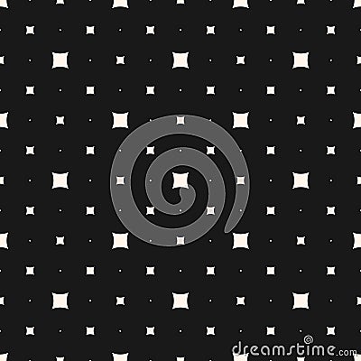 Vector seamless pattern small squares, tiny geometric shapes Vector Illustration