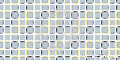 Vector seamless pattern with squares. Abstract background with geometric figures. Endless texture can be used for wallpaper, patte Stock Photo