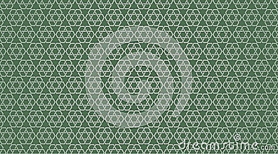 Vector Seamless shape islamic pattern dark green Vector Illustration
