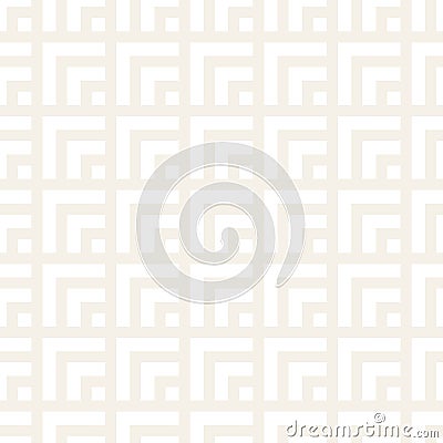 Vector seamless subtle lines mosaic pattern. Modern stylish abstract texture. Repeating geometric tiles Vector Illustration