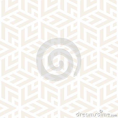 Vector seamless subtle lines mosaic pattern. Modern stylish abstract texture. Repeating geometric tiles Vector Illustration