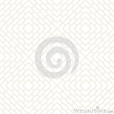 Vector seamless subtle lines mosaic pattern. Modern stylish abstract texture. Repeating geometric tiles Stock Photo