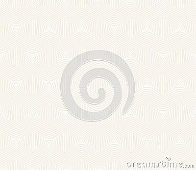 Vector seamless subtle pattern. Modern stylish abstract texture. Repeating geometric tiling from striped elements Stock Photo