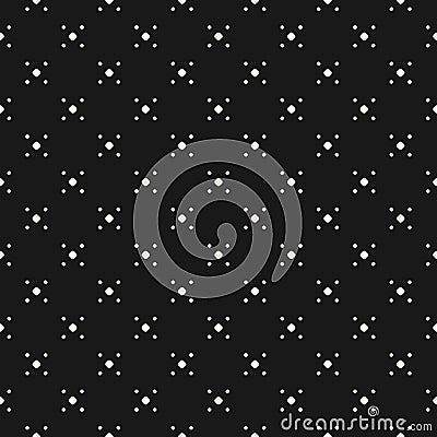 Vector seamless texture with tiny circles, simple dotted geometric texture Vector Illustration