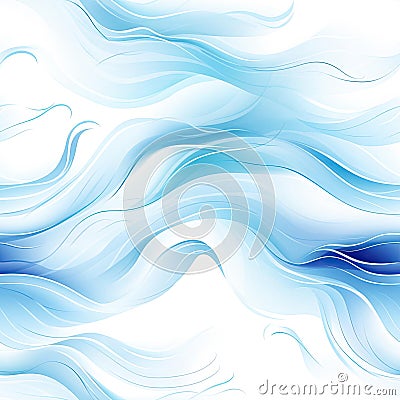 Vector seamless wave background with fluid formation and intricate patterns (tiled) Stock Photo
