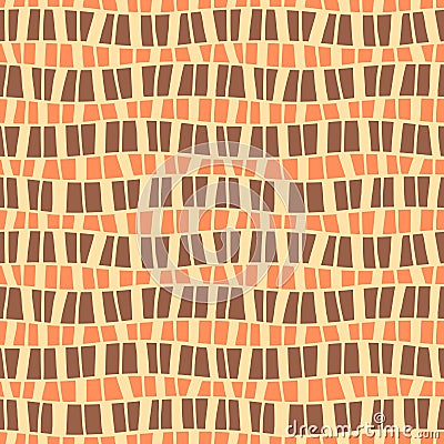 Vector seamlesss pattern, graphic illustration Vector Illustration