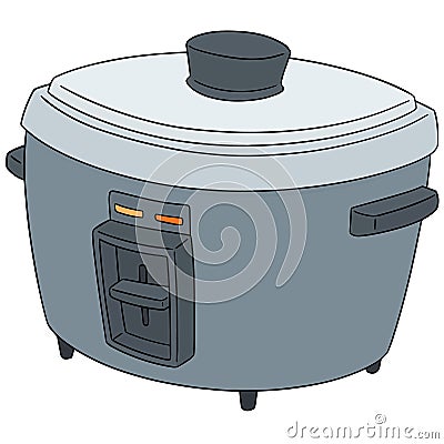 Vector set of rice cooker Vector Illustration