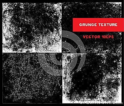 Vector Set of Sketch Grunge Texture Vector Illustration
