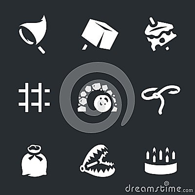 Vector Set of Trap Icons. Vector Illustration