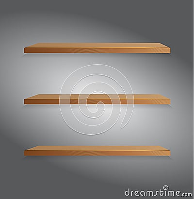 Vector shelf Vector Illustration