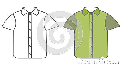 Vector shirt Vector Illustration