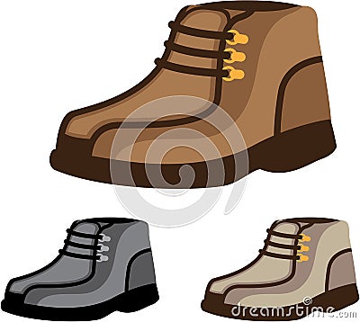 Vector shoe file Vector Illustration