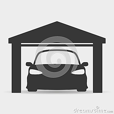 Vector sign. Car. Vector Illustration