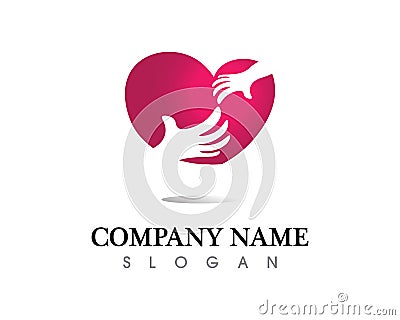 Vector - Sign - a mother adoption baby Stock Photo