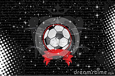 Vector soccer ball Vector Illustration