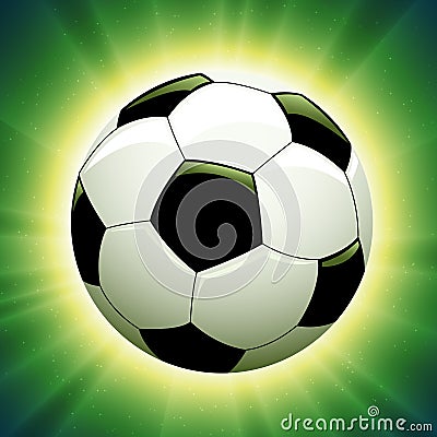 Vector soccer ball Vector Illustration