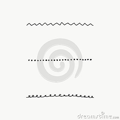 Vector of some banners, borders and dividers Vector Illustration