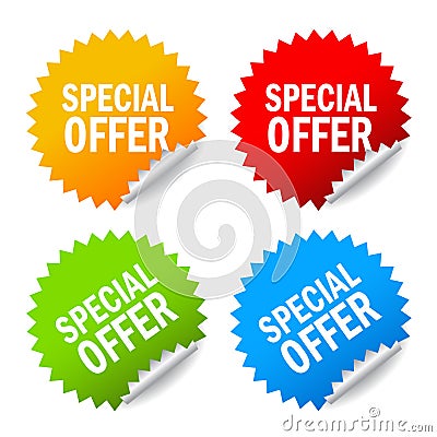 Vector special offer Vector Illustration