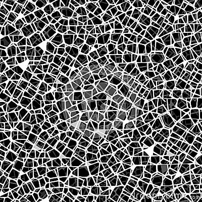 Vector spongy black and white background Vector Illustration