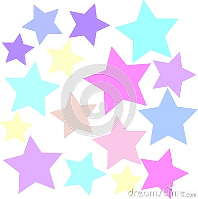 Vector star symbol for your design Vector Illustration