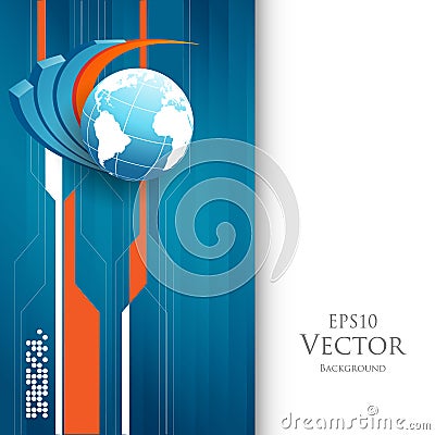 Vector statistic concept Vector Illustration