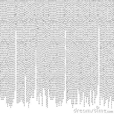 Vector streaming abstract number code background. Data coding an Stock Photo