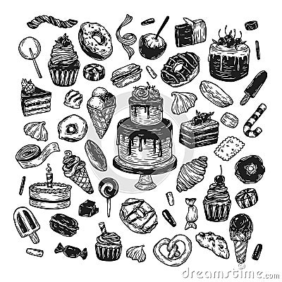 Vector Sweets. Vector Illustration