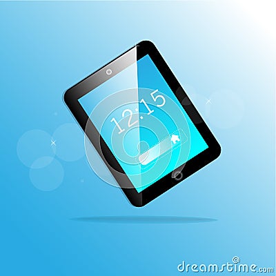 Vector tablet computer Vector Illustration